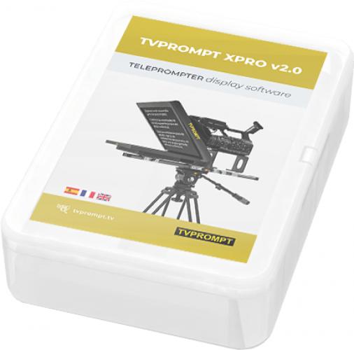 TVPROMPT-TVPLAY software + TVPLAY-XPRO, integrated